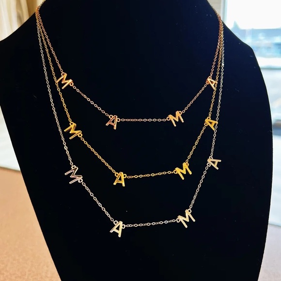 MAMA Necklace (RoseGold, Silver and Gold-Plated.) - Picture 5 of 5